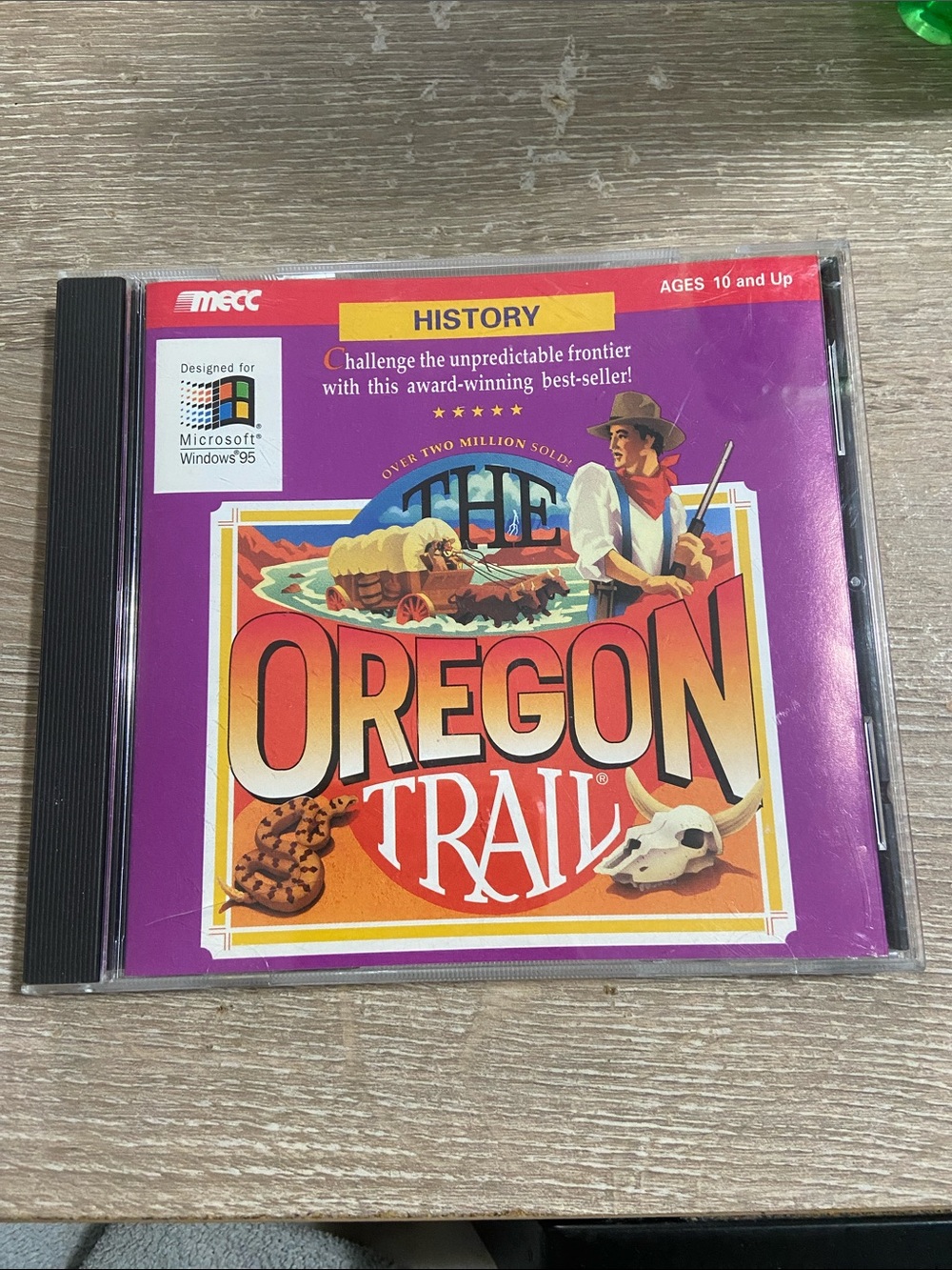 The Oregon Trail (Windows/Mac PC CD-ROM , 1996, Classic Version, MECC) CIB